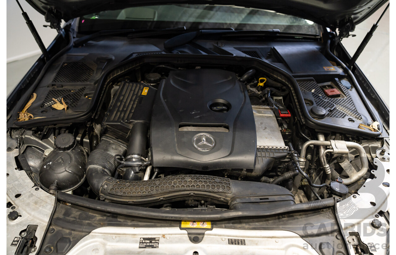11/2014 Mercedes-Benz C250 205 4d Wagon Silver Turbo 2.0L