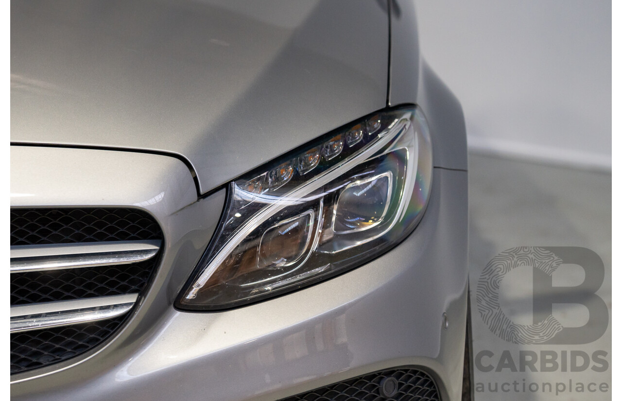 11/2014 Mercedes-Benz C250 205 4d Wagon Silver Turbo 2.0L