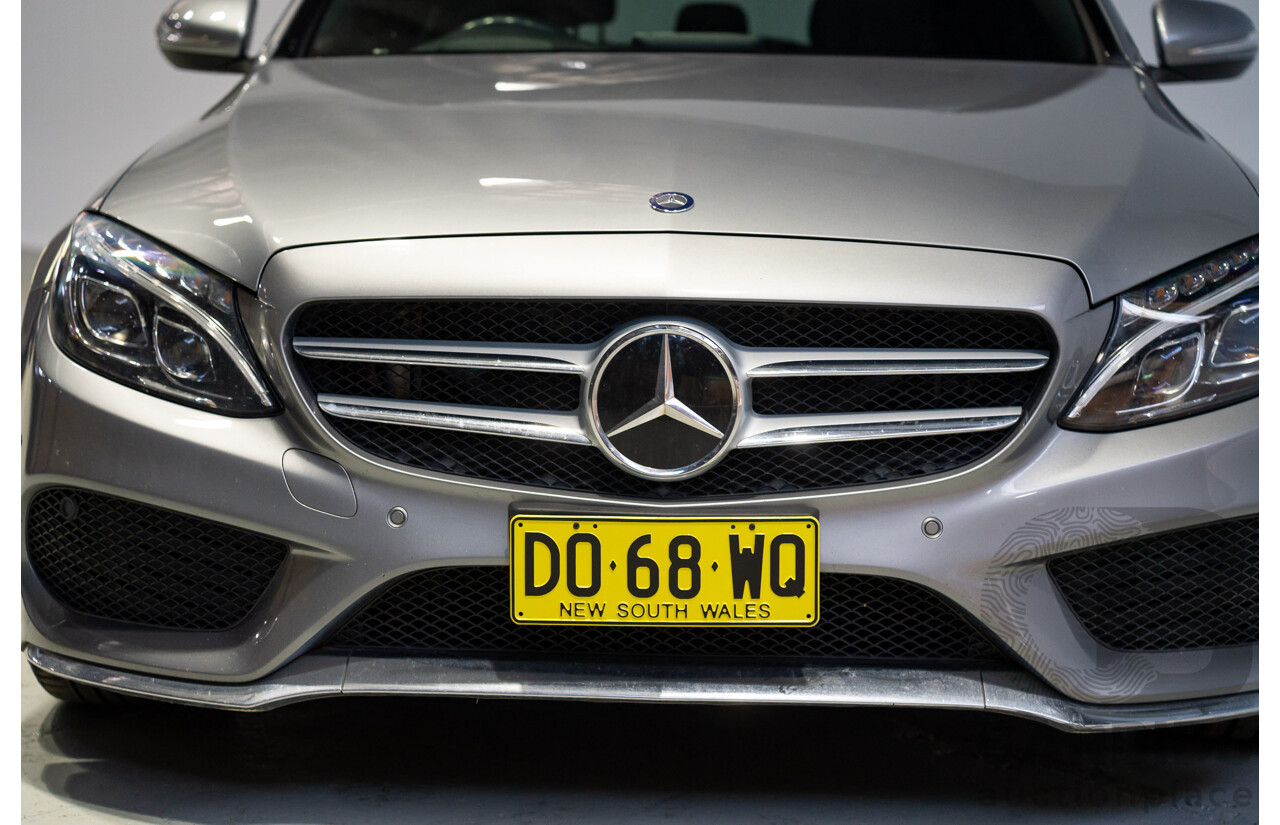 11/2014 Mercedes-Benz C250 205 4d Wagon Silver Turbo 2.0L