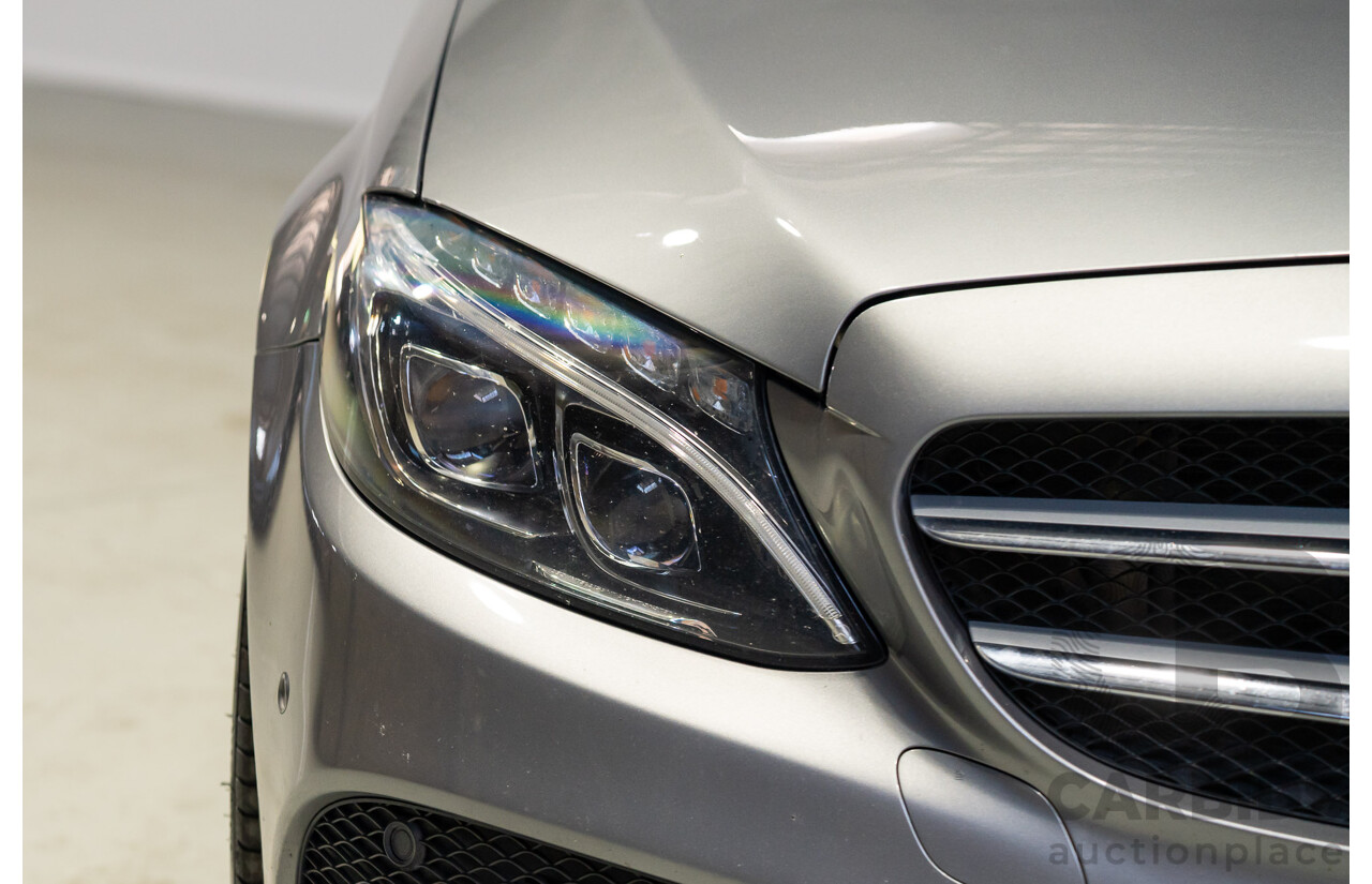11/2014 Mercedes-Benz C250 205 4d Wagon Silver Turbo 2.0L