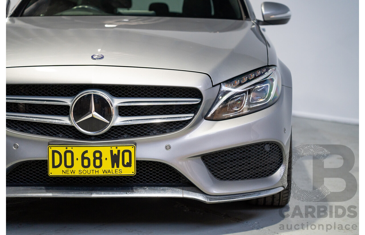 11/2014 Mercedes-Benz C250 205 4d Wagon Silver Turbo 2.0L
