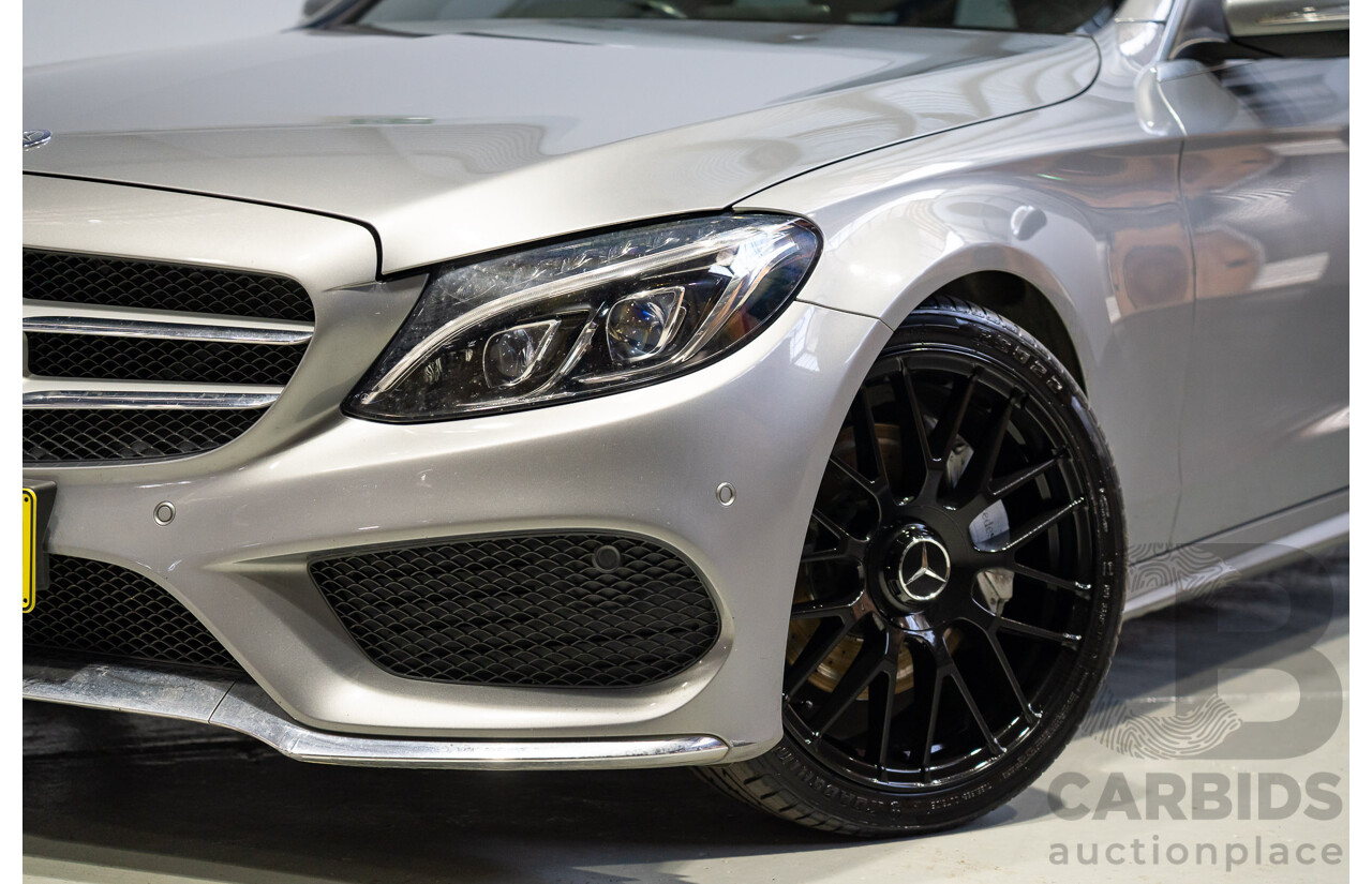 11/2014 Mercedes-Benz C250 205 4d Wagon Silver Turbo 2.0L