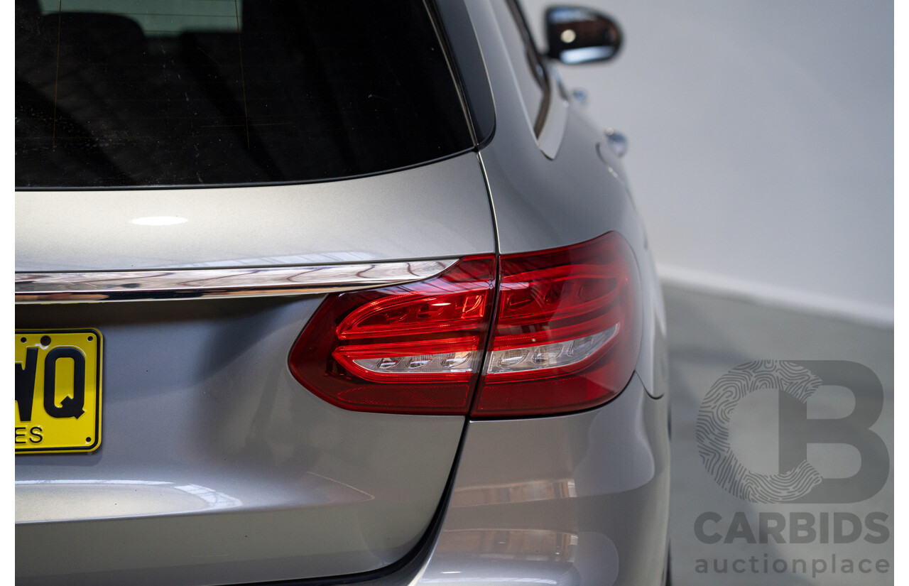 11/2014 Mercedes-Benz C250 205 4d Wagon Silver Turbo 2.0L