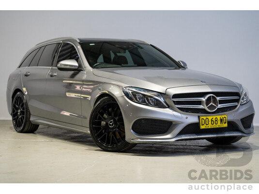 11/2014 Mercedes-Benz C250 205 4d Wagon Silver Turbo 2.0L