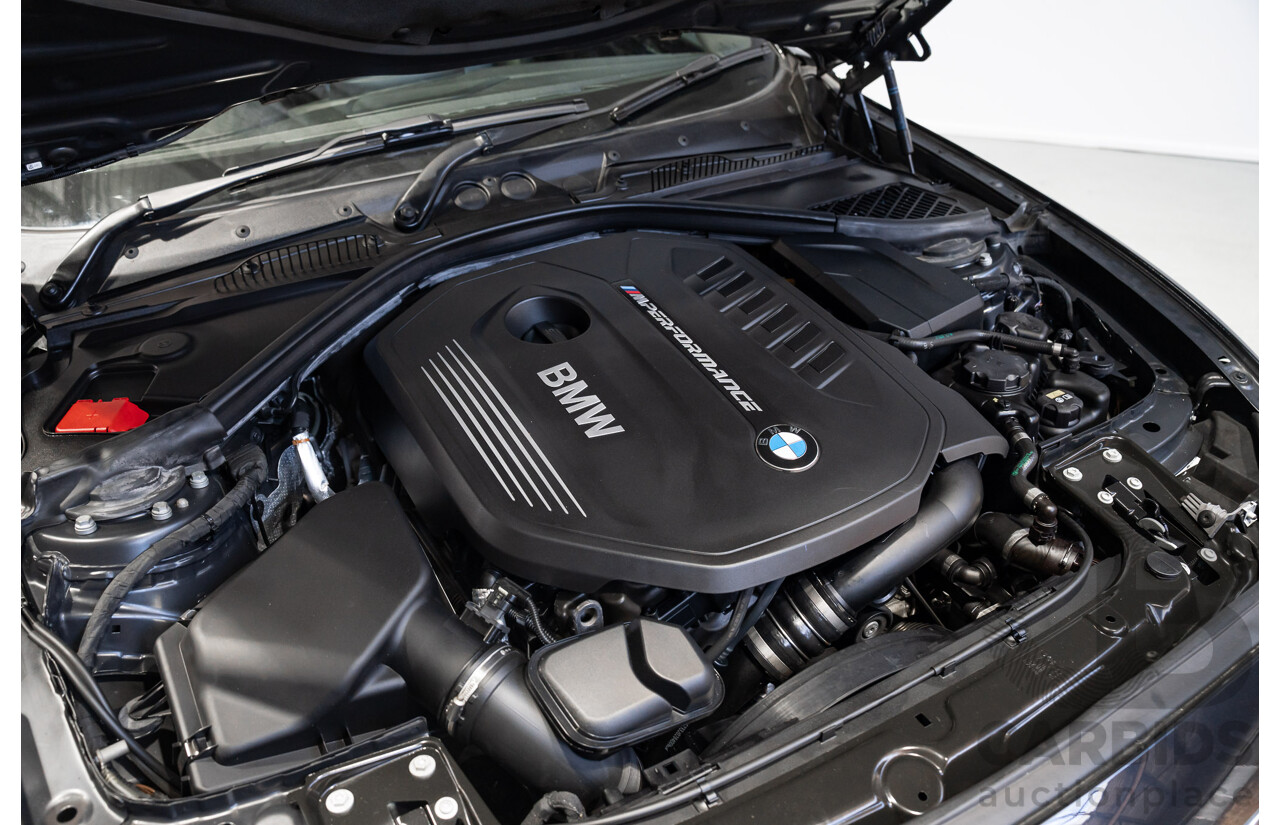 11/2016 BMW M140i (RWD) F20 LCI 5d Hatchback Black Turbo 3.0L