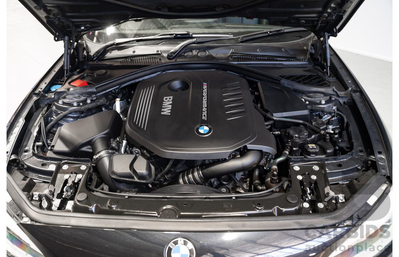 11/2016 BMW M140i (RWD) F20 LCI 5d Hatchback Black Turbo 3.0L
