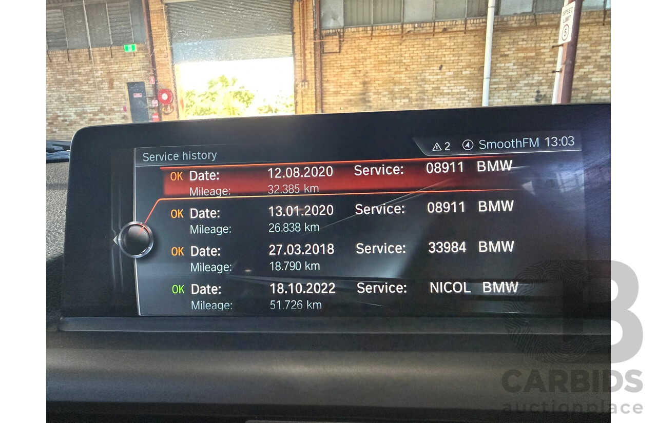 11/2016 BMW M140i (RWD) F20 LCI 5d Hatchback Black Turbo 3.0L