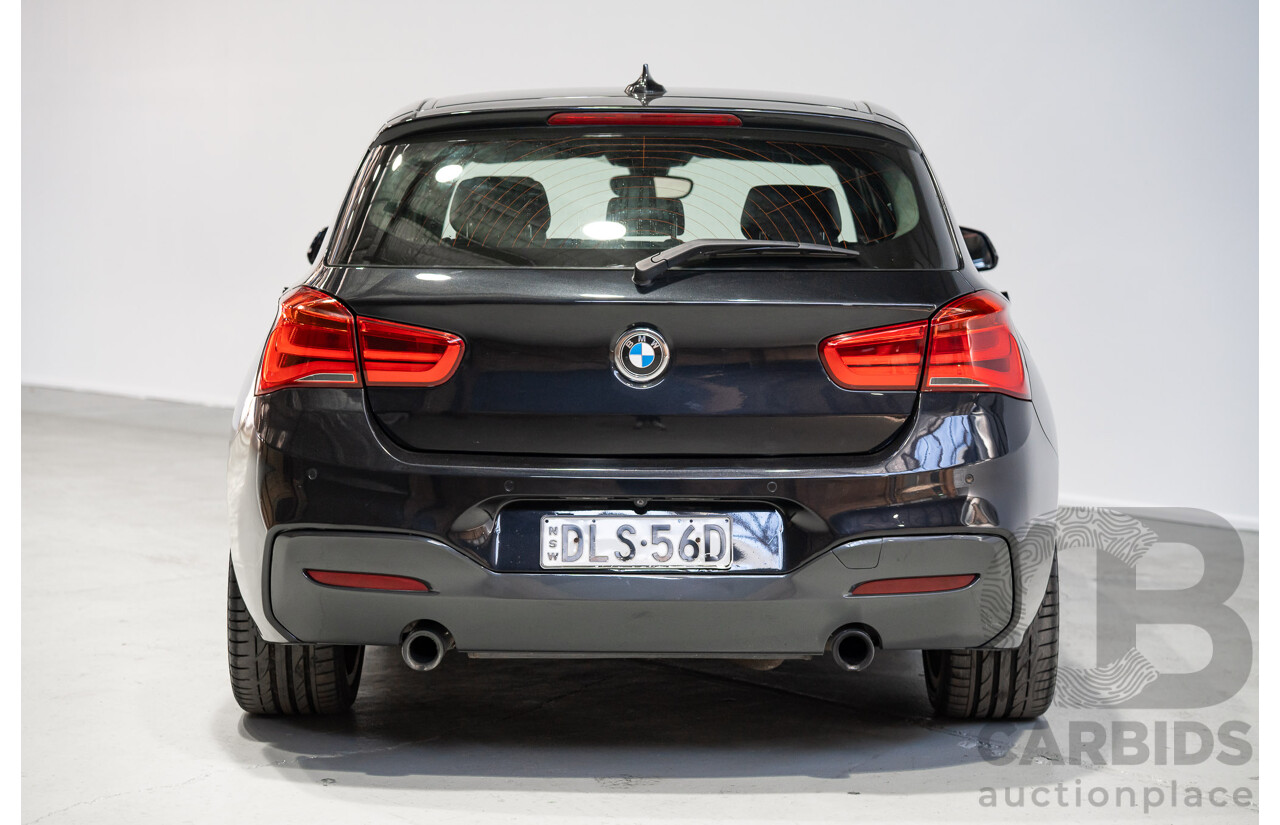 11/2016 BMW M140i (RWD) F20 LCI 5d Hatchback Black Turbo 3.0L