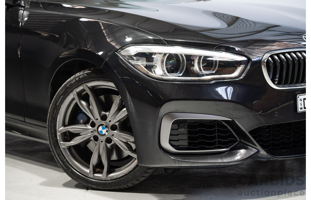 11/2016 BMW M140i (RWD) F20 LCI 5d Hatchback Black Turbo 3.0L