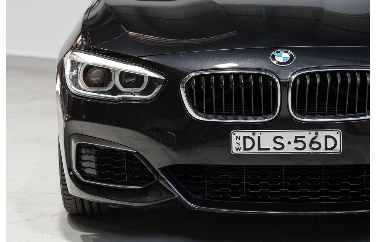 11/2016 BMW M140i (RWD) F20 LCI 5d Hatchback Black Turbo 3.0L