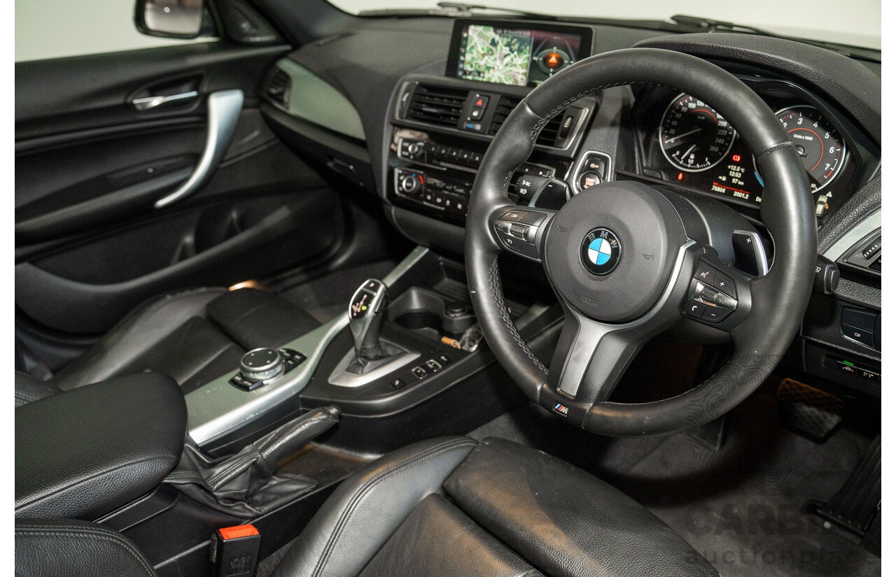 11/2016 BMW M140i (RWD) F20 LCI 5d Hatchback Black Turbo 3.0L