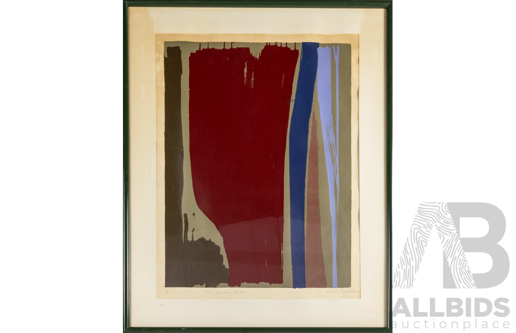 Gail English (20th Century, Australian, 1939-), The Darker Side (1982), Signed & Editioned Artist's Proof Original Silkscreen, 111H x 89W cm (frame)
