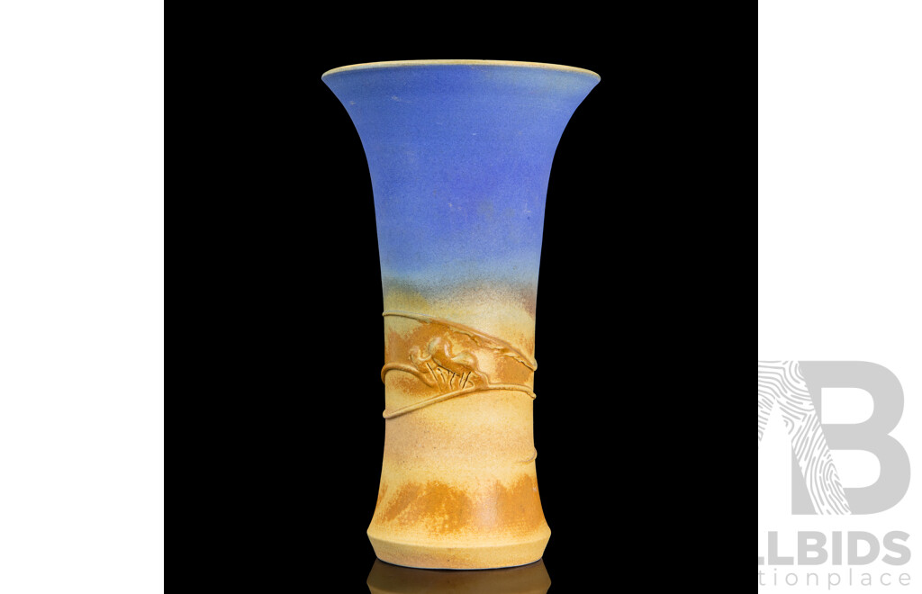 Studio Pottery Vase by Marianne Cole