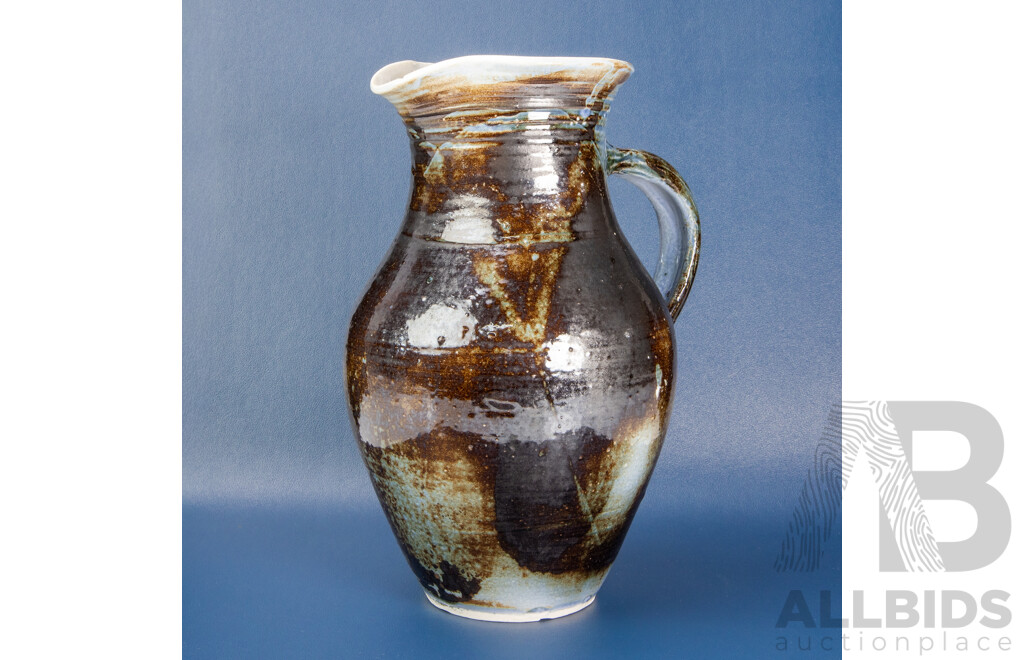 Vintage Studio Pottery Single Handled Pitcher