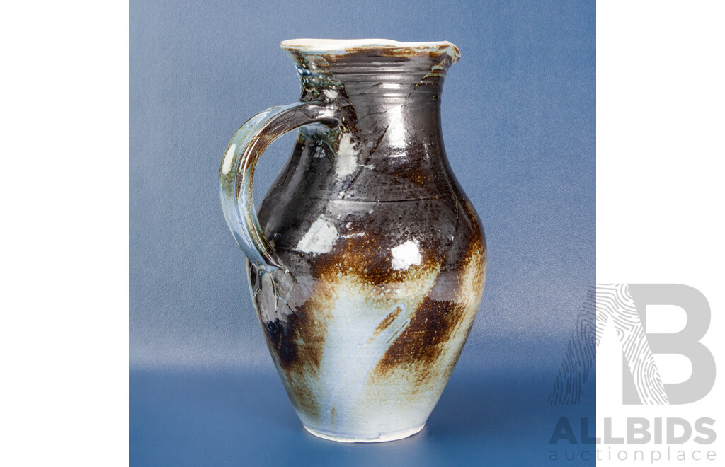 Vintage Studio Pottery Single Handled Pitcher