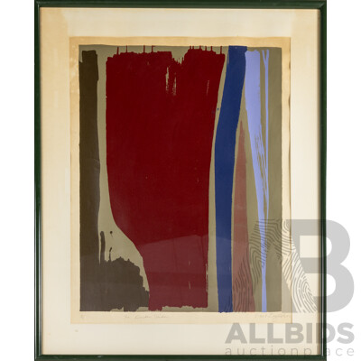 Gail English (20th Century, Australian, 1939-), The Darker Side (1982), Signed & Editioned Artist's Proof Original Silkscreen, 111H x 89W cm (frame)