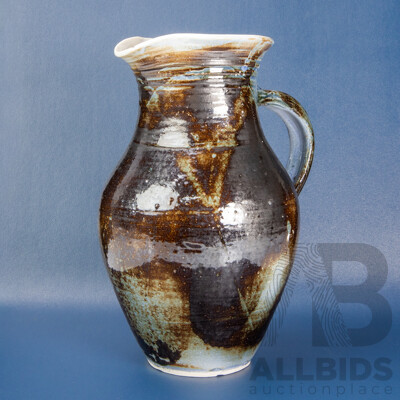 Vintage Studio Pottery Single Handled Pitcher