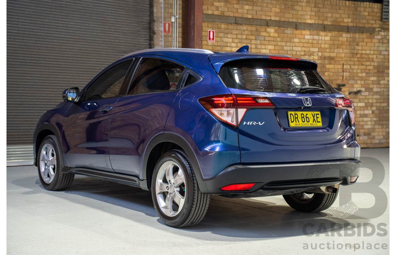 05/2015 Honda Hr-V VTi-S 4d Wagon Blue 1.8L