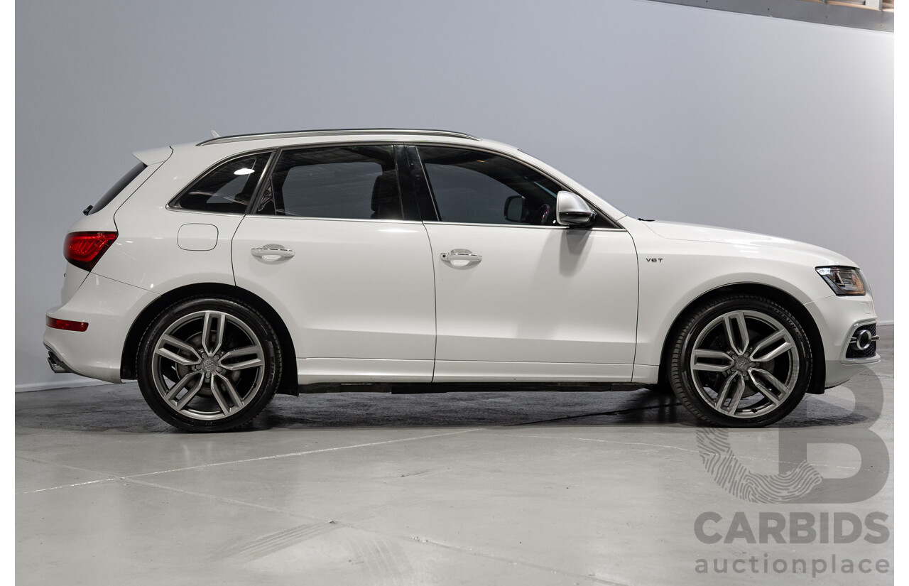 01/2016 Audi SQ5 3.0 TDI Quattro (AWD) 8R MY16 5d Wagon Ibis White Turbo Diesel 3.0L