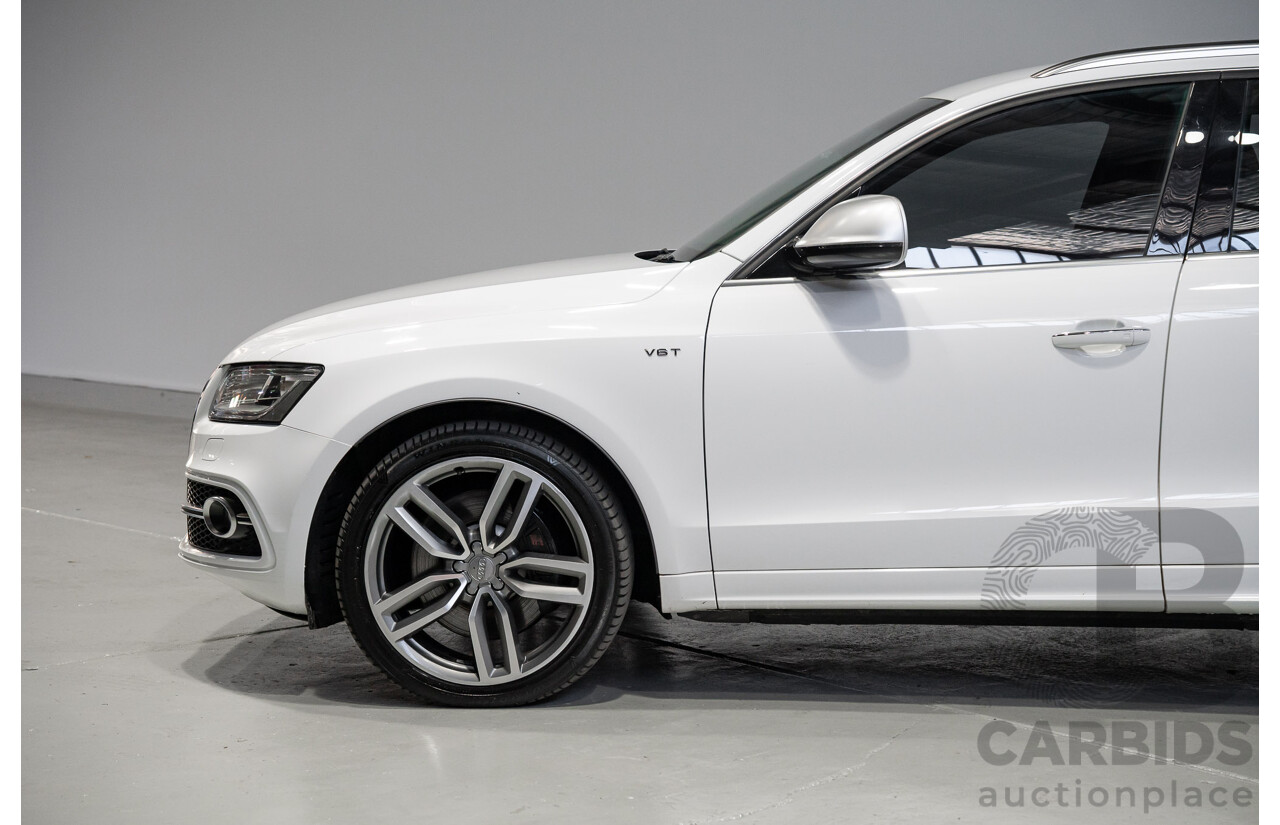 01/2016 Audi SQ5 3.0 TDI Quattro (AWD) 8R MY16 5d Wagon Ibis White Turbo Diesel 3.0L