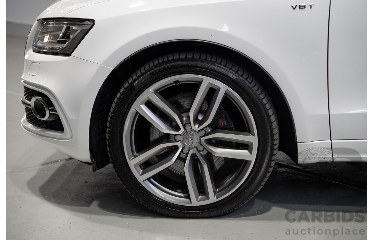 01/2016 Audi SQ5 3.0 TDI Quattro (AWD) 8R MY16 5d Wagon Ibis White Turbo Diesel 3.0L