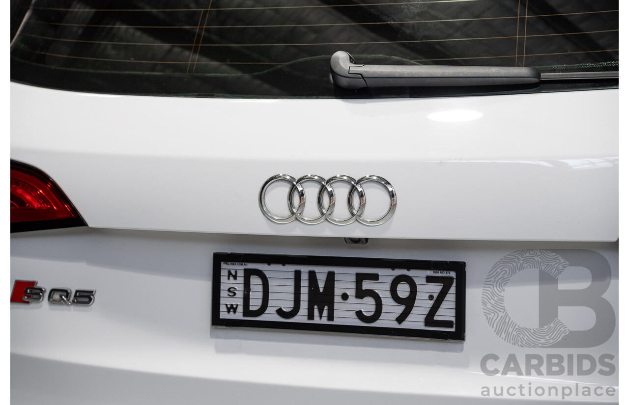 01/2016 Audi SQ5 3.0 TDI Quattro (AWD) 8R MY16 5d Wagon Ibis White Turbo Diesel 3.0L