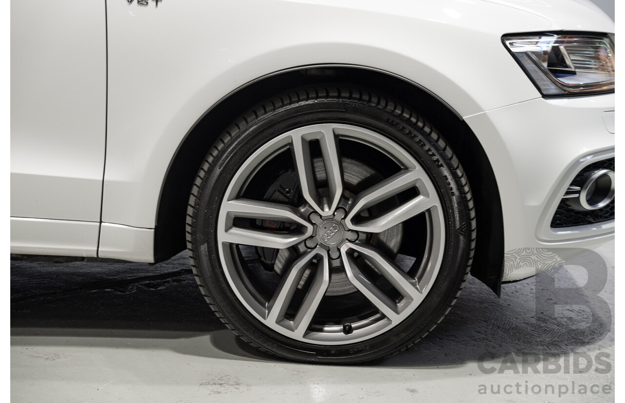01/2016 Audi SQ5 3.0 TDI Quattro (AWD) 8R MY16 5d Wagon Ibis White Turbo Diesel 3.0L