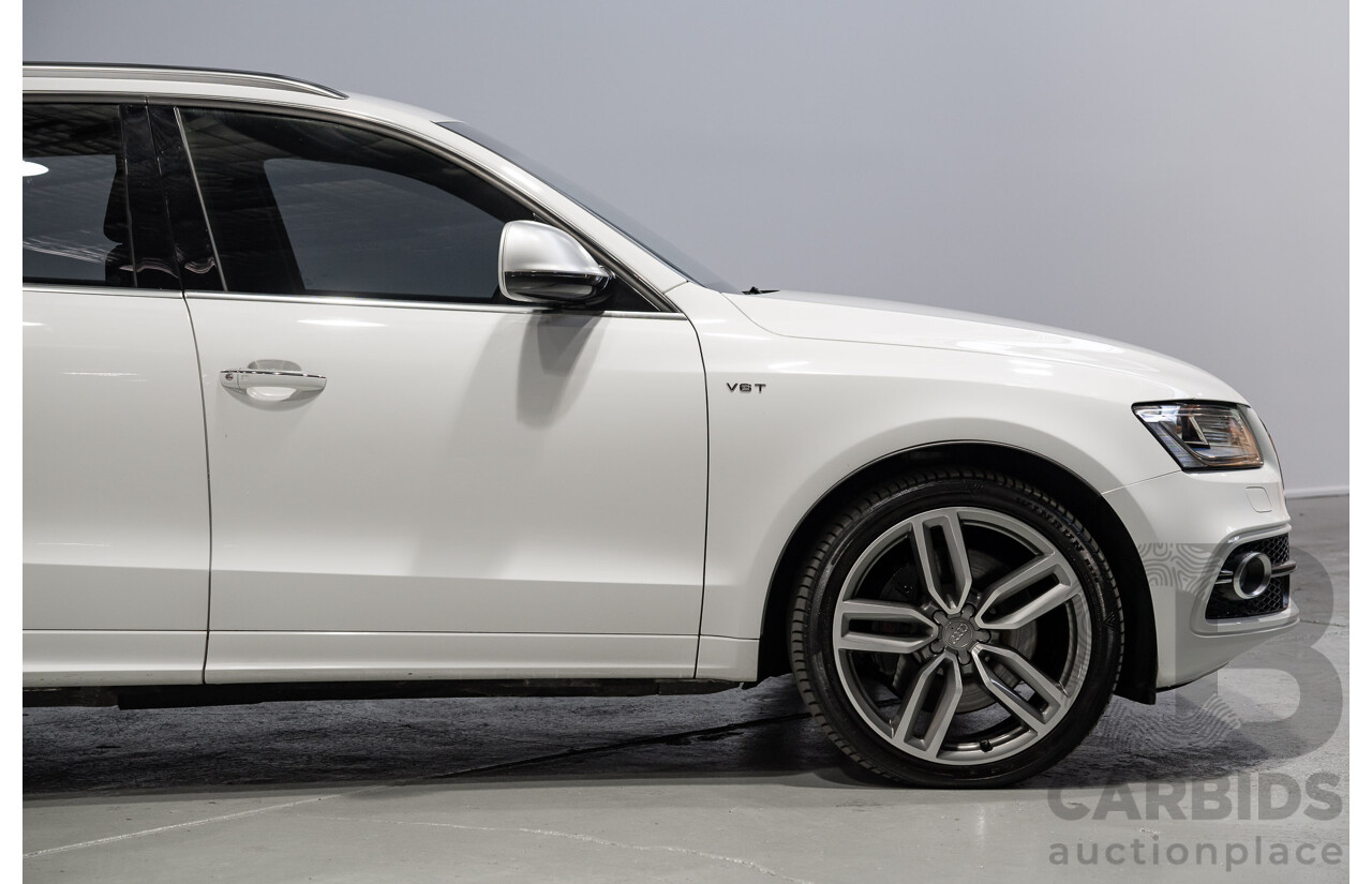 01/2016 Audi SQ5 3.0 TDI Quattro (AWD) 8R MY16 5d Wagon Ibis White Turbo Diesel 3.0L
