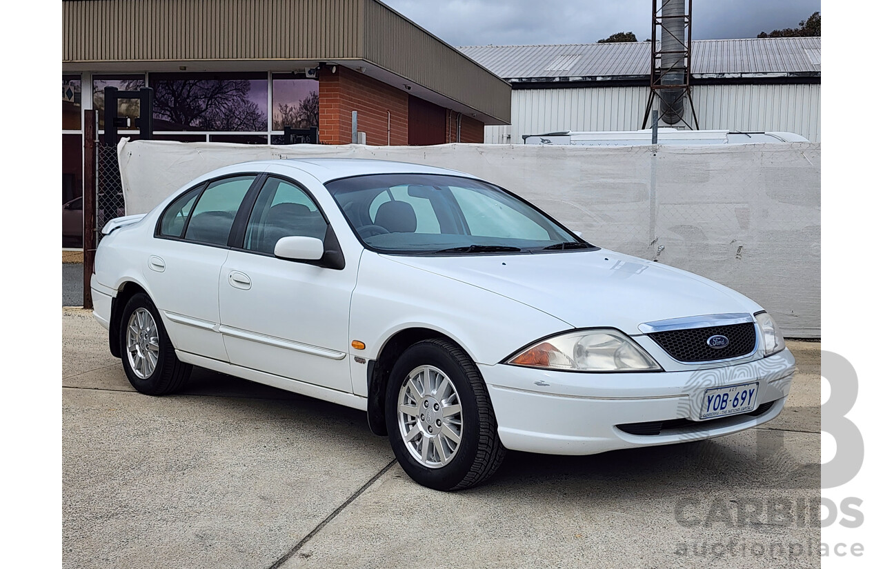 07/2000 Ford Fairmont GHIA AUII 4d Sedan White 4.0L