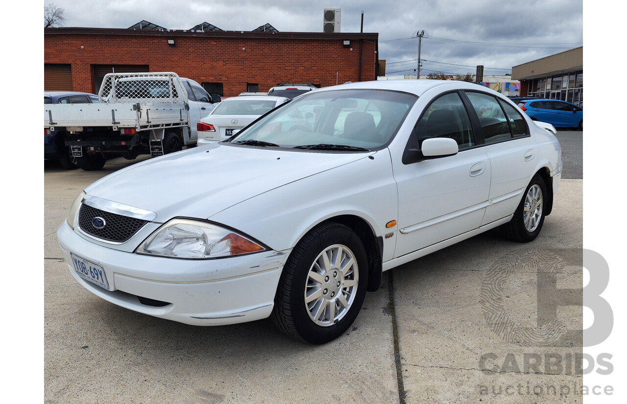 07/2000 Ford Fairmont GHIA AUII 4d Sedan White 4.0L