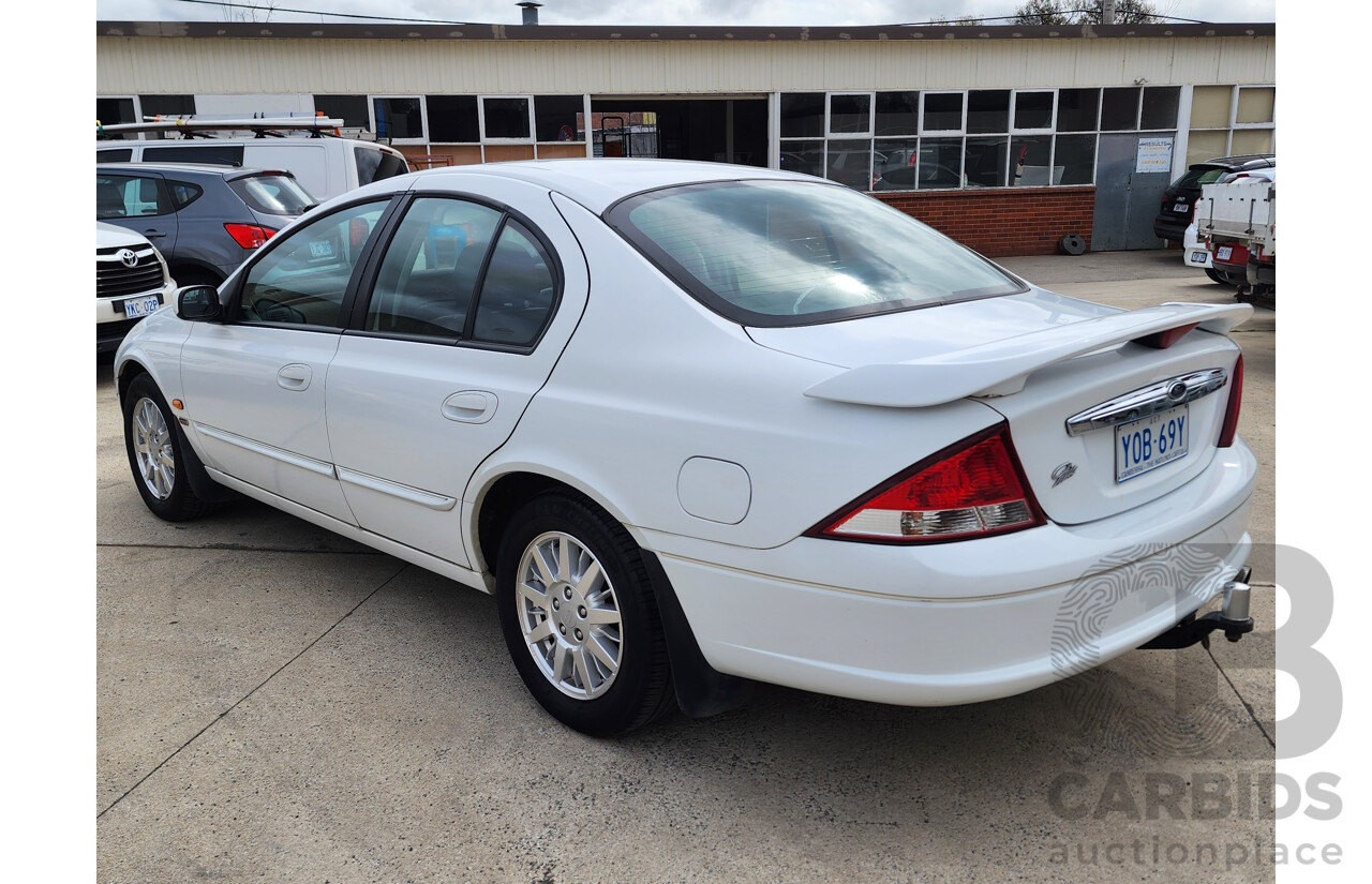 07/2000 Ford Fairmont GHIA AUII 4d Sedan White 4.0L