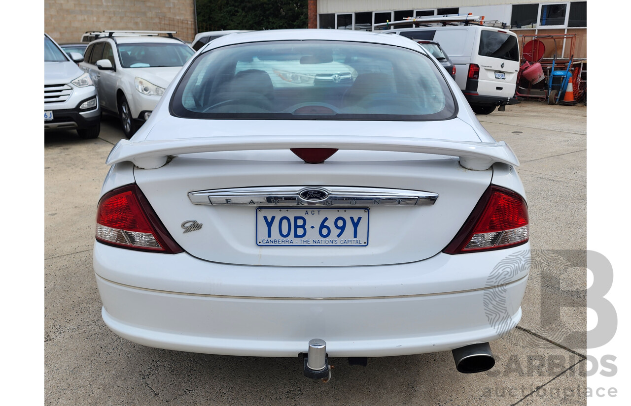 07/2000 Ford Fairmont GHIA AUII 4d Sedan White 4.0L