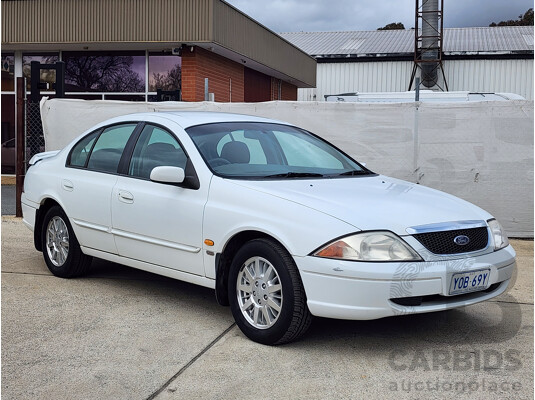 07/2000 Ford Fairmont GHIA AUII 4d Sedan White 4.0L