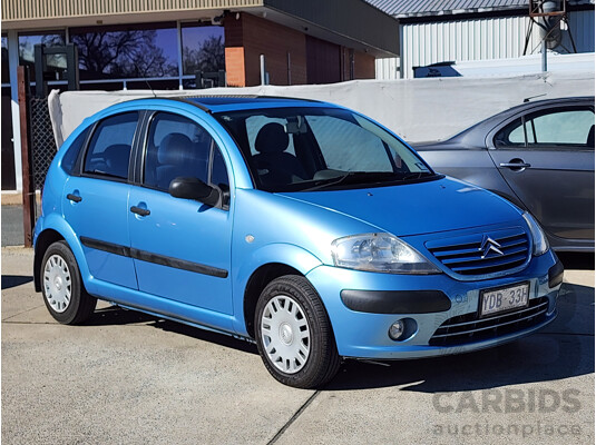 01/2004 Citroen C3 SX  5d Hatchback Blue 1.4L