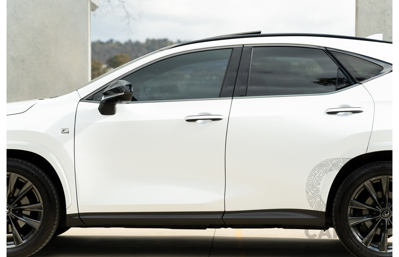 1/2022 Lexus NX350h F Sport (AWD) AAZH25R 4d Wagon Ultra White 2.5L - Hybrid