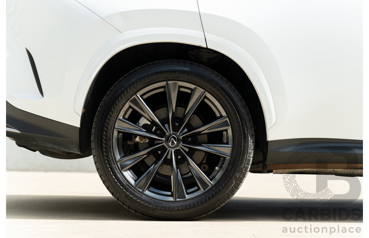 1/2022 Lexus NX350h F Sport (AWD) AAZH25R 4d Wagon Ultra White 2.5L - Hybrid