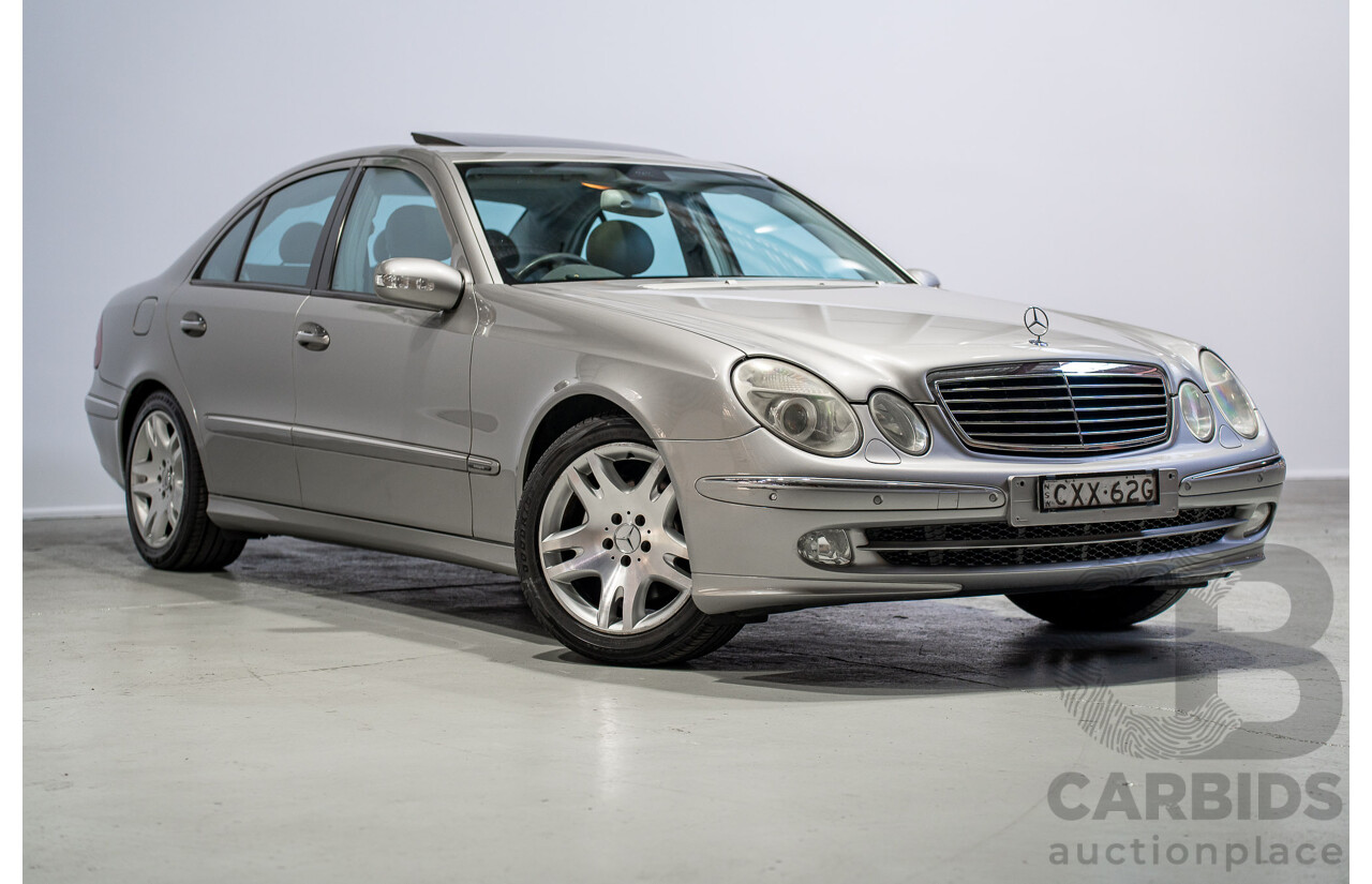 03/2005 Mercedes-Benz E350 Elegance 211 4D Sedan Silver 3.5L