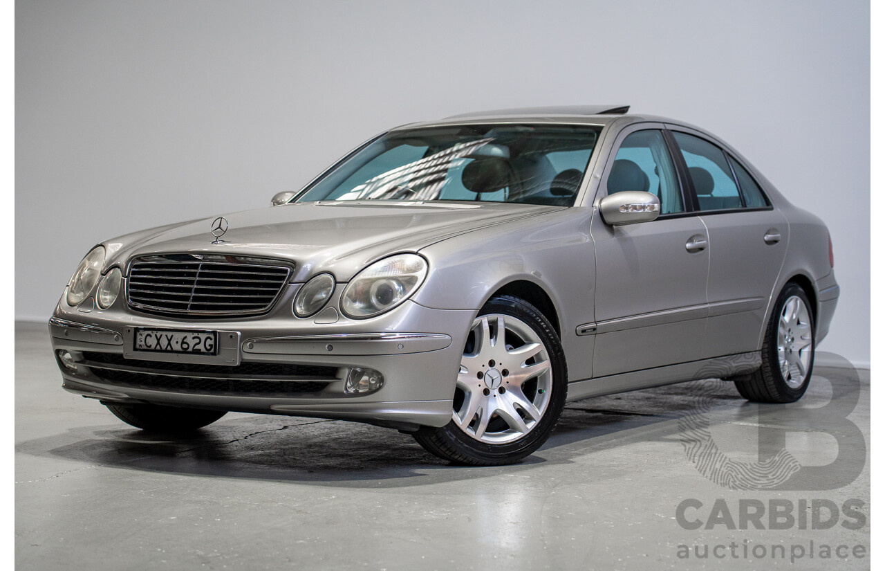 03/2005 Mercedes-Benz E350 Elegance 211 4D Sedan Silver 3.5L