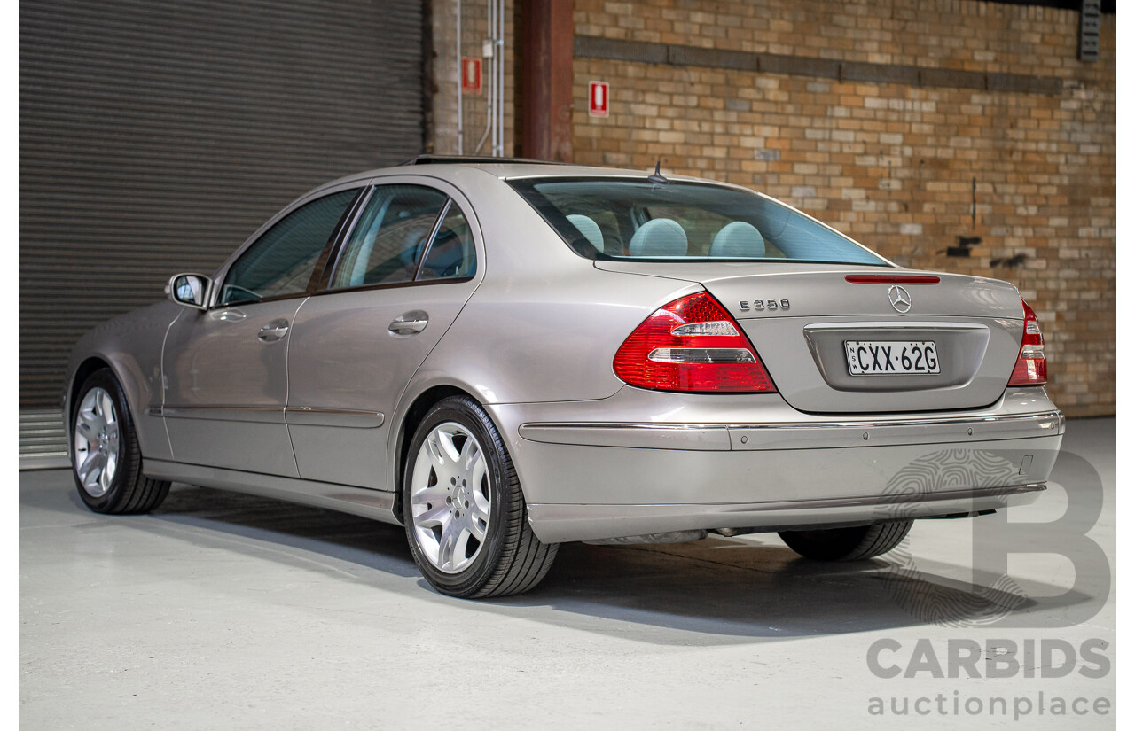03/2005 Mercedes-Benz E350 Elegance 211 4D Sedan Silver 3.5L