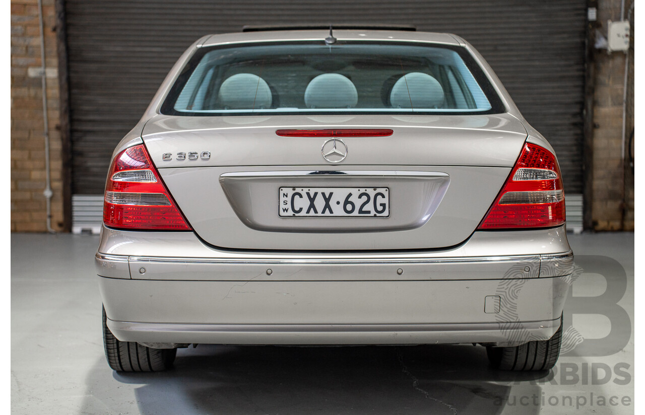 03/2005 Mercedes-Benz E350 Elegance 211 4D Sedan Silver 3.5L