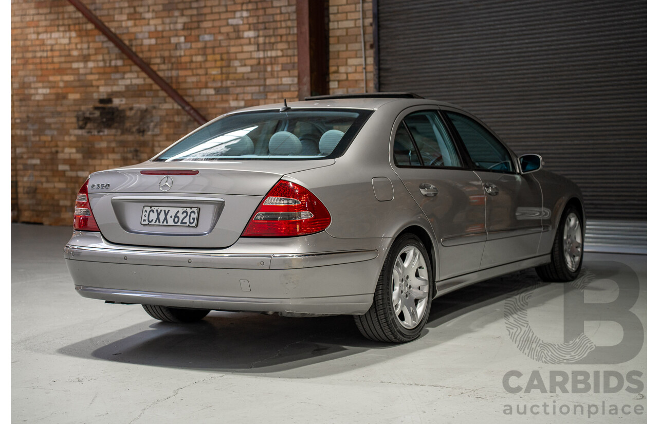 03/2005 Mercedes-Benz E350 Elegance 211 4D Sedan Silver 3.5L