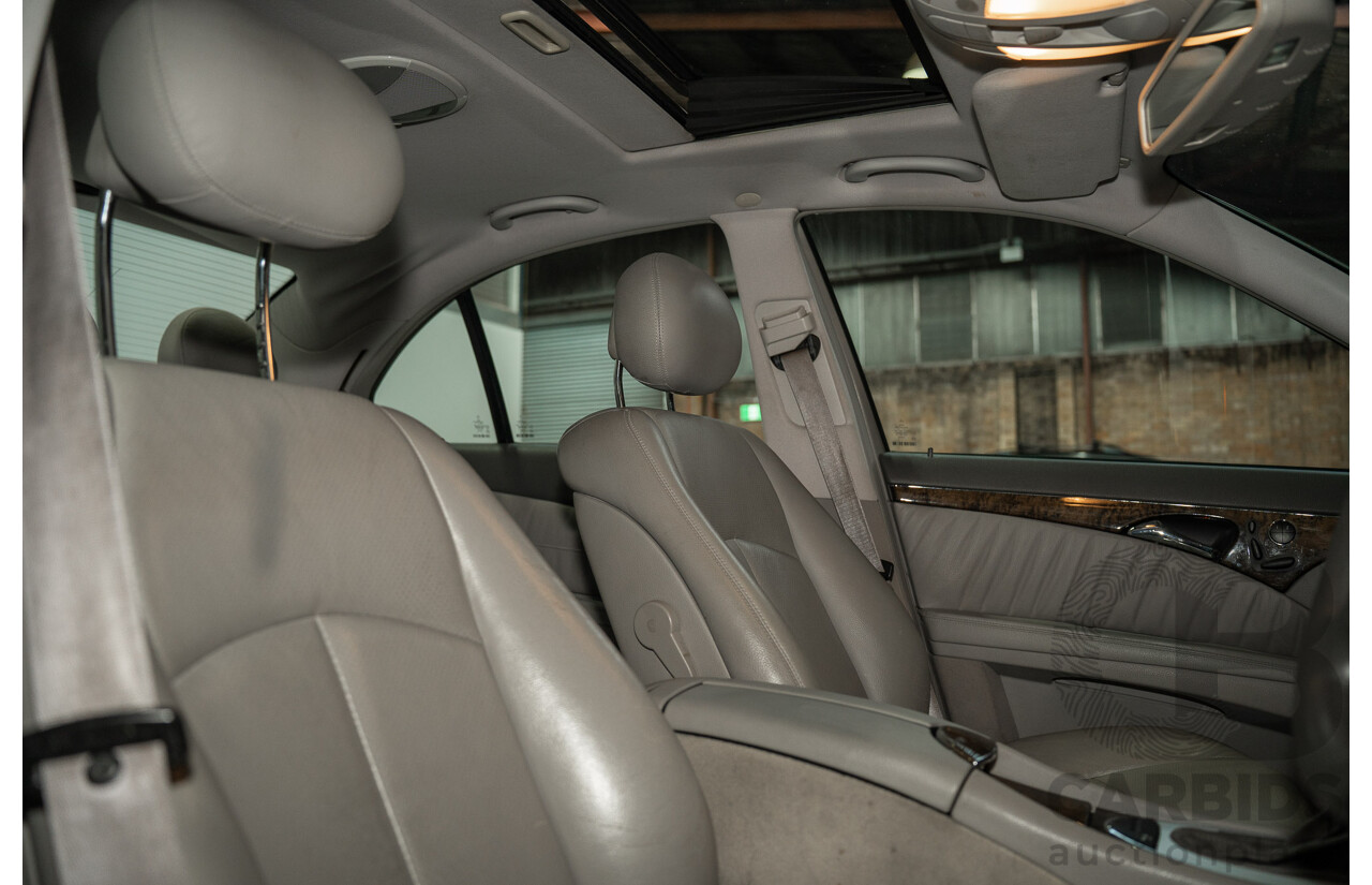 03/2005 Mercedes-Benz E350 Elegance 211 4D Sedan Silver 3.5L