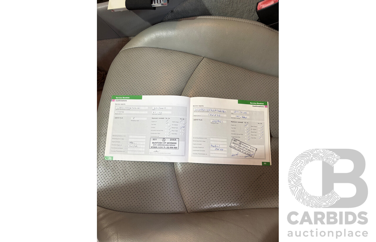 03/2005 Mercedes-Benz E350 Elegance 211 4D Sedan Silver 3.5L