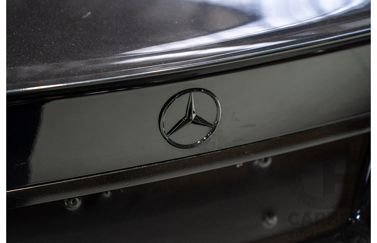 01/2012 Mercedes-Benz C63 AMG W204 MY12 4D Sedan Obsidian Black 6.2L V8