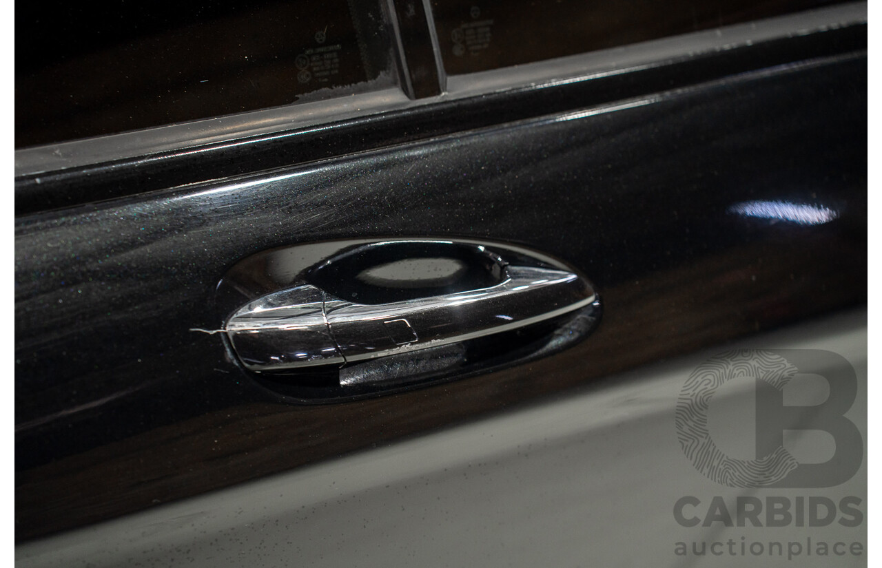 01/2012 Mercedes-Benz C63 AMG W204 MY12 4D Sedan Obsidian Black 6.2L V8