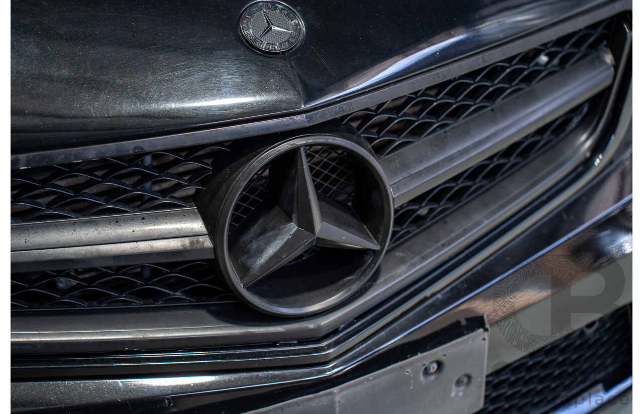 01/2012 Mercedes-Benz C63 AMG W204 MY12 4D Sedan Obsidian Black 6.2L V8