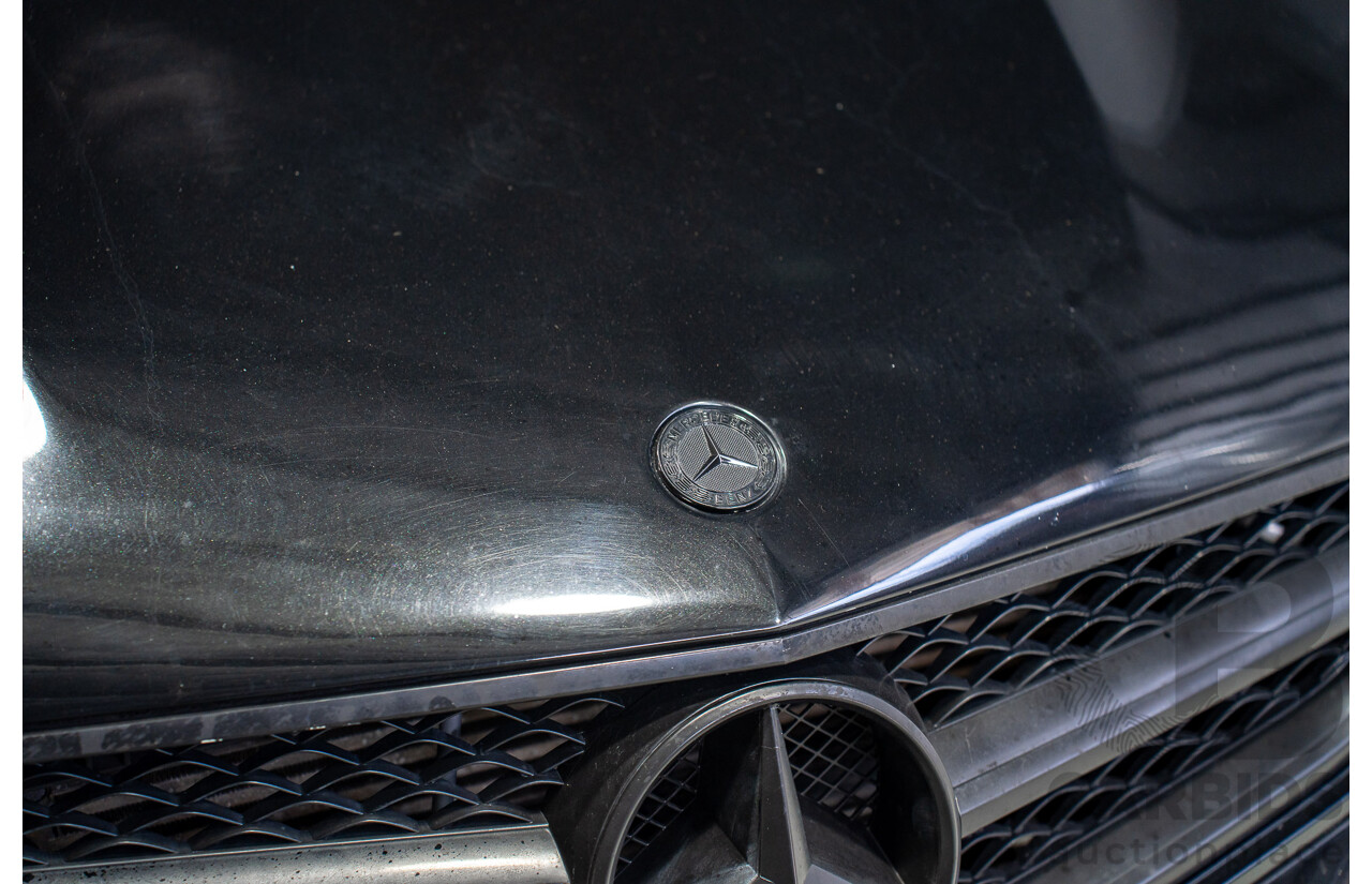 01/2012 Mercedes-Benz C63 AMG W204 MY12 4D Sedan Obsidian Black 6.2L V8