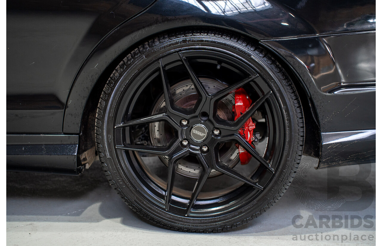 01/2012 Mercedes-Benz C63 AMG W204 MY12 4D Sedan Obsidian Black 6.2L V8