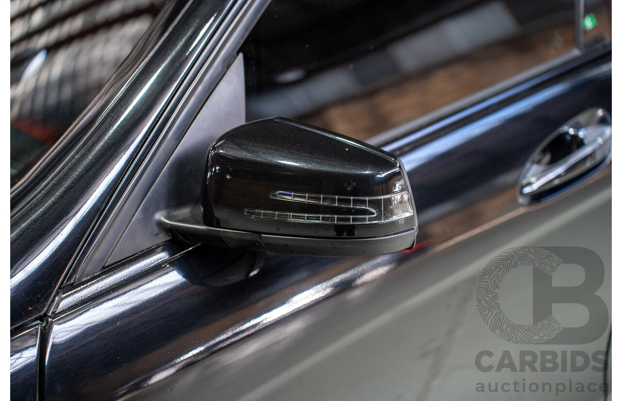 01/2012 Mercedes-Benz C63 AMG W204 MY12 4D Sedan Obsidian Black 6.2L V8