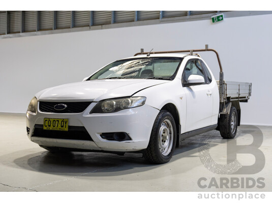 11/2009 Ford Falcon R6 (RWD) FG Utility White 4.0L